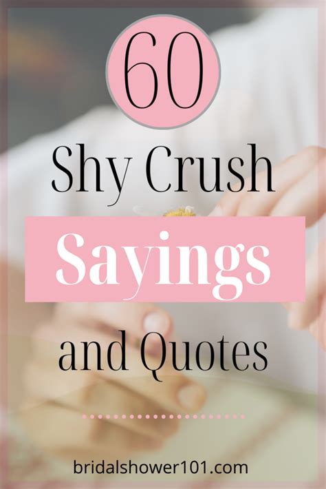 Sweet & Shy Lines for Your Crush