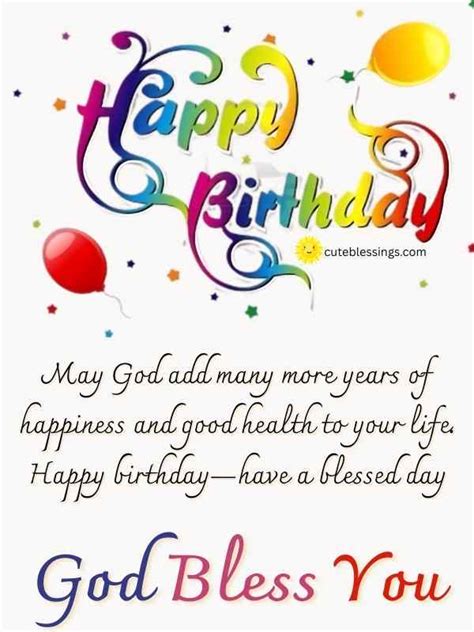 Sweet & Simple Birthday Blessings