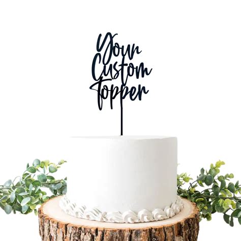 Sweet & Simple Cake Toppers