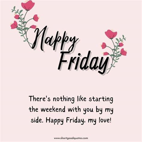 Sweet & Simple Friday Texts for Your Favorite People