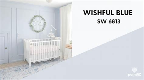 Sweet Wishes for a Nursery Painted in Wishful Blue