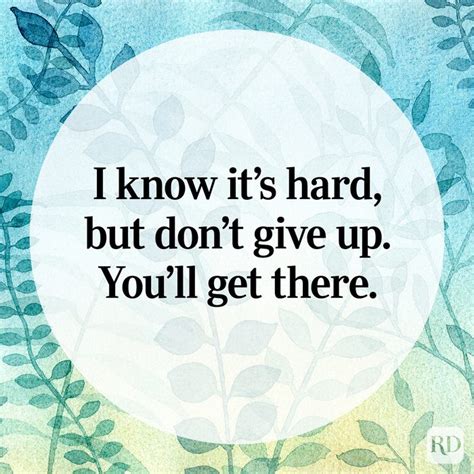 Sweet Words of Encouragement
