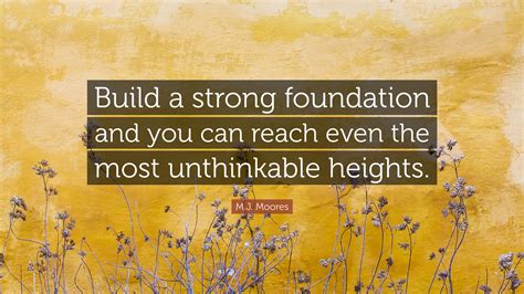 Thank You for the Foundation You Built