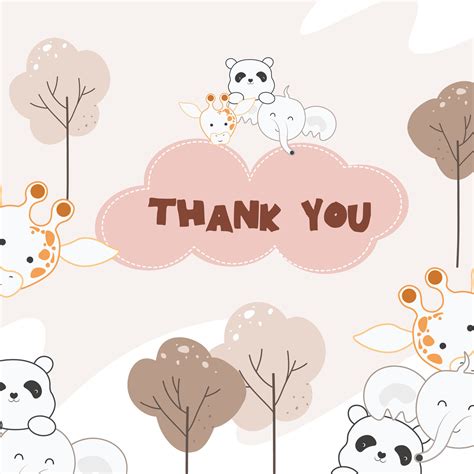 Thank Yous From the Animal Kingdom