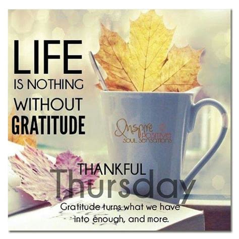 "Thankful Thursday" Messages of Gratitude