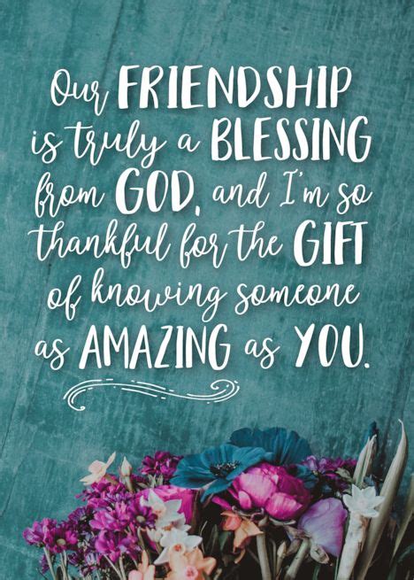 Thanking God for the Gift of Your Friendship
