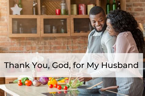 Thanking God for You, My Husband