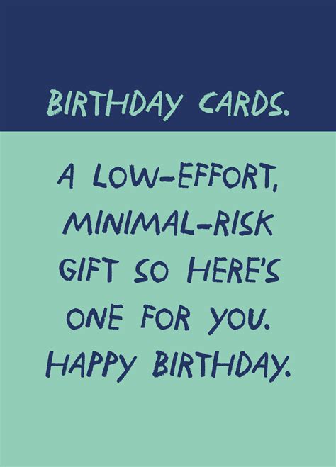 The "Barely-There Effort" Birthday Lines