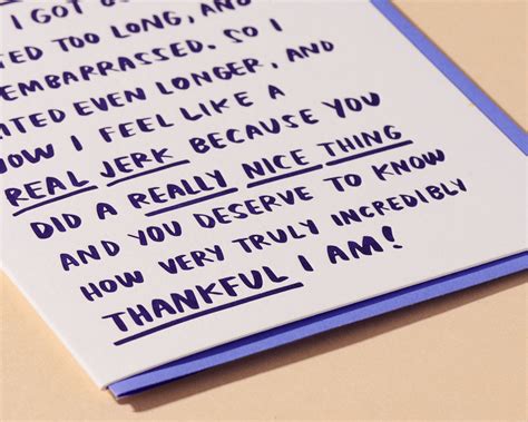 The "Belated" Thank You (Because Life Happens)