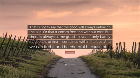The Bittersweet Acknowledgement: For When the Good Times Don't Outweigh the Bad