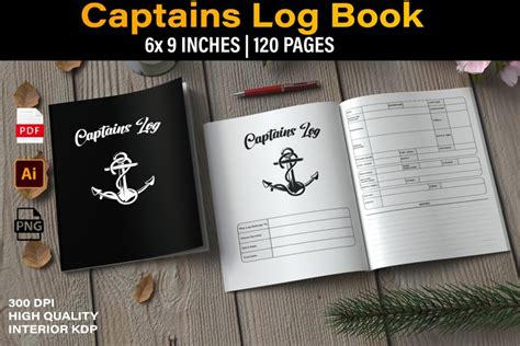 The Captain's Log: For Journaling & Social Media Captions