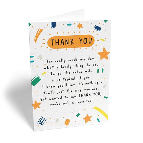 The Classic & Heartfelt Thank You