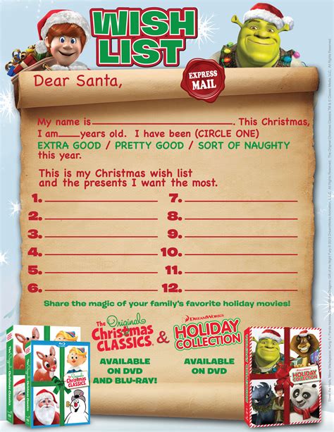 The Classic Kid's Wish List