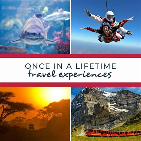 The "Experiences Over Things" Adventure List