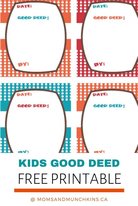 The "Good Deeds & Great Wishes" List