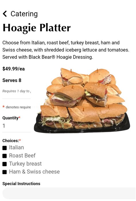 The Hoagie Platter: Wishes Layered with Goodness & Joy