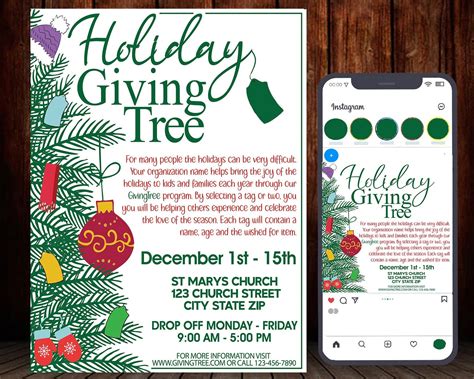 The "Holiday & Special Occasion" Giving Tree Template