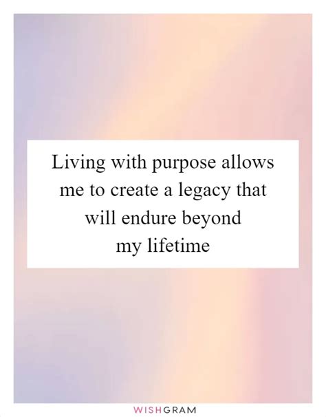 The "Legacy & Purpose" Wish