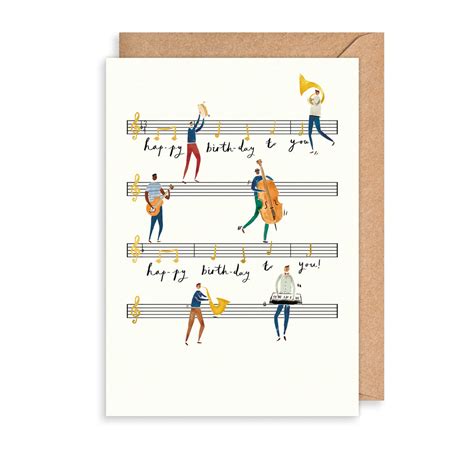 The Musician's Greeting Card