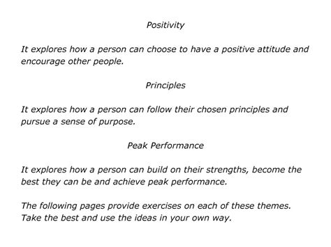 The Positivity Principle: Phrasing for Hope & Success