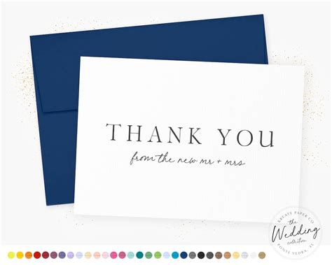 The Quick & Classic Thank You