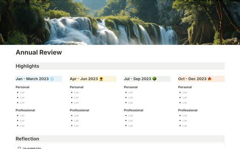 The Reflective "Year in Review" Thank You