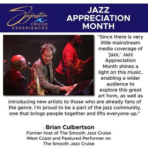 The Smooth Jazz of Friendship & Admiration
