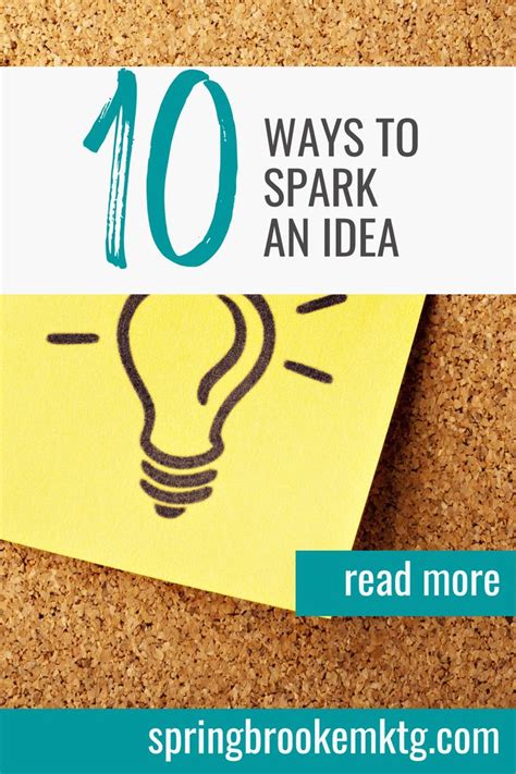 The Spark of an Idea: Messages for the 'Wish It' Moment