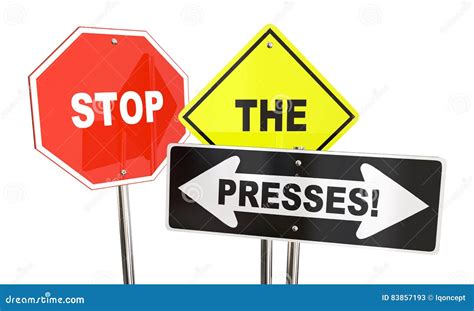 The "Stop the Presses!": Sharing a Recent, Relevant Update
