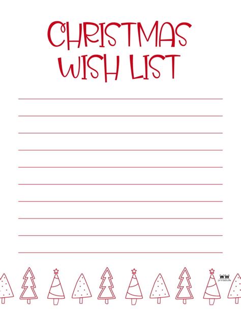 The Ultimate Cute Christmas Wish List Template: 50+ Whimsical Ideas