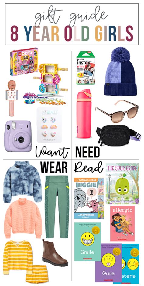 The "Want, Need, Wear, Read" Quartet