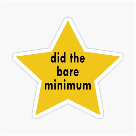 The 'You Did the Bare Minimum, But Thanks' Collection