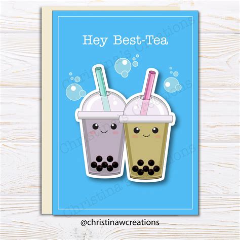 Thinking of You (and Bubble Tea) - Sweet & Simple Messages