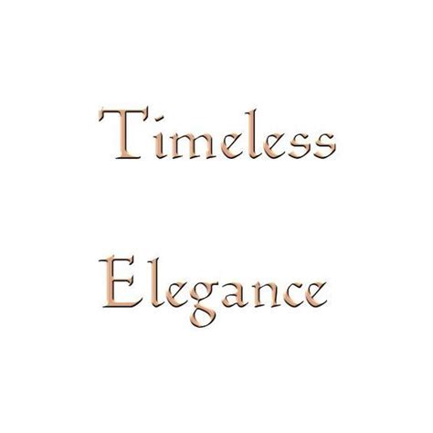 Timeless Elegance in Every Word