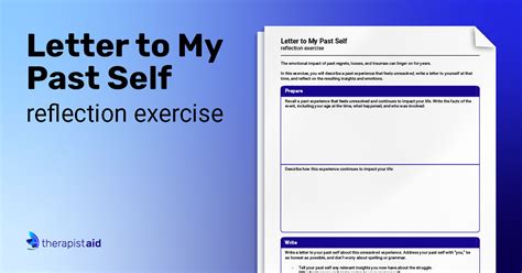 To Give My Past Self Some Advice (Witty & Reflective)