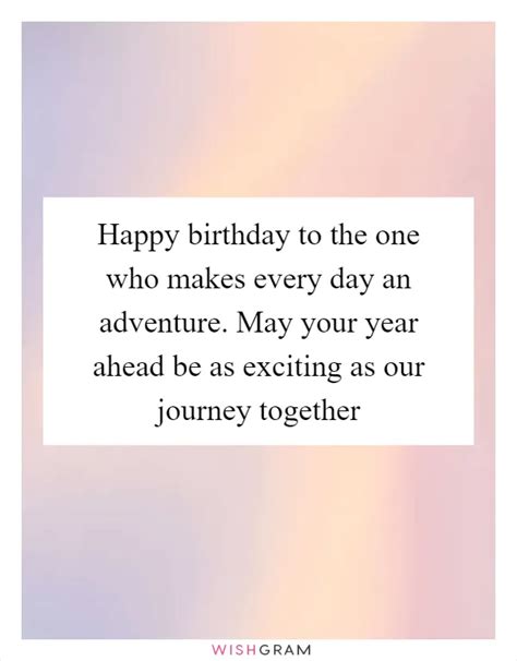 To Our Future Together: Wishes for the Adventures Ahead