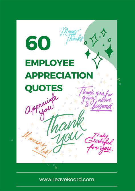 To Our Valued Employees: Messages of Gratitude and Motivation