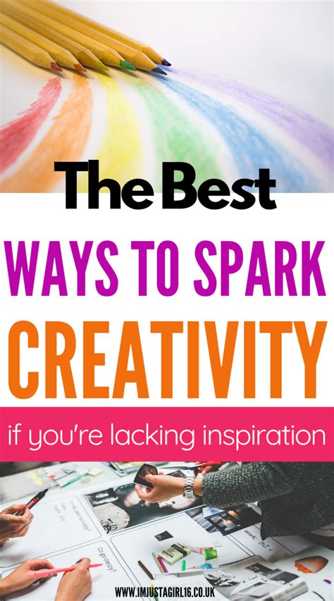 To Spark Creativity & Inspiration