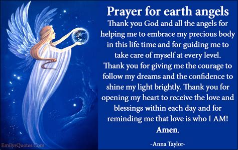 To Thank an Angel on Earth