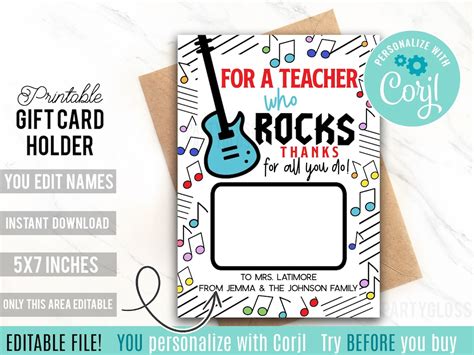 To the Music Teacher Who Rocks Our World
