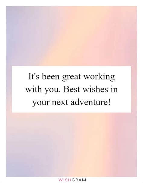To the Next Act: Wishes for Future Adventures Together