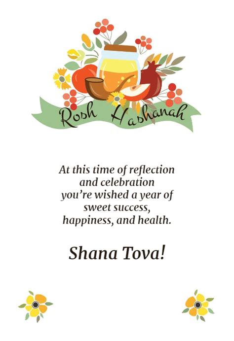 Traditional & Heartfelt Rosh Hashanah Greetings