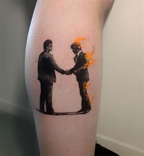 Two Lost Souls: The Ultimate Guide to a Pink Floyd "Wish You Were Here" Tattoo