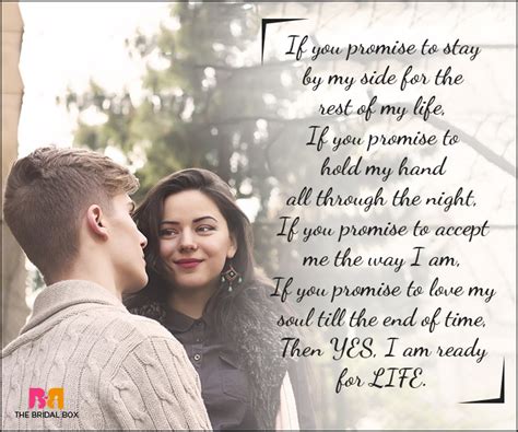 "Until the Very End": Promises for a Lifetime of Love