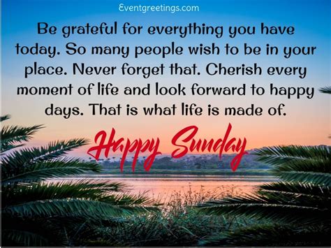 Upbeat & Motivational Sunday Messages