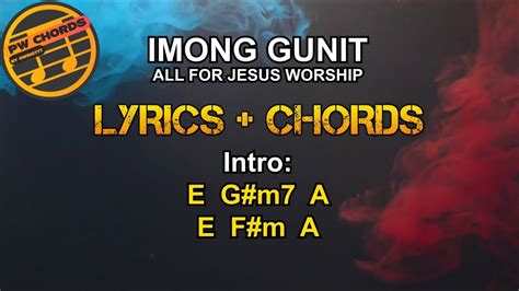 Verse & Chorus Breakdown: Lyrics with Chords in Place