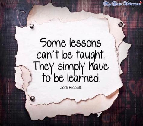 Verses of a Hard-Learned Lesson