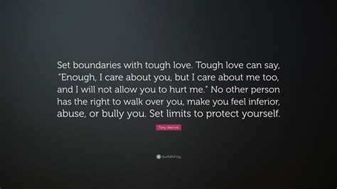 Voicing Hard Truths: Messages of 'Tough Love' and Necessary Boundaries