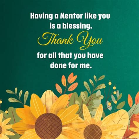 Warm & Appreciative Messages for a Mentor