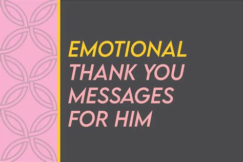 Warm & Appreciative Messages